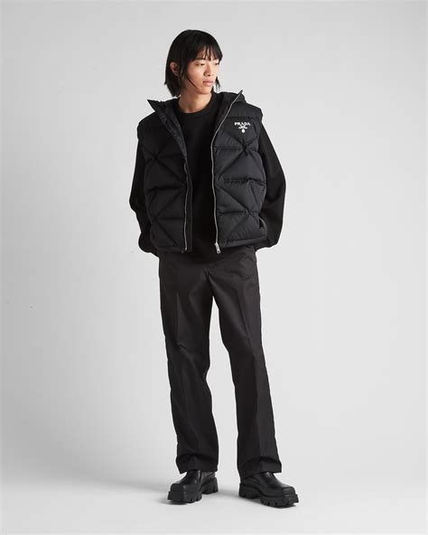 prada re-nylon down vest|Re.